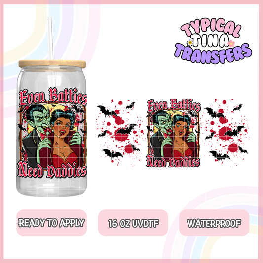 UVDTF #485-487 | 16oz UVDTF Wrap | POD