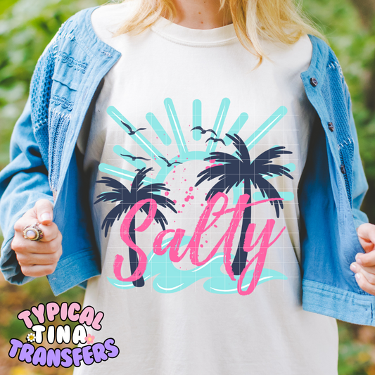 Salty | DTF Transfer | POD