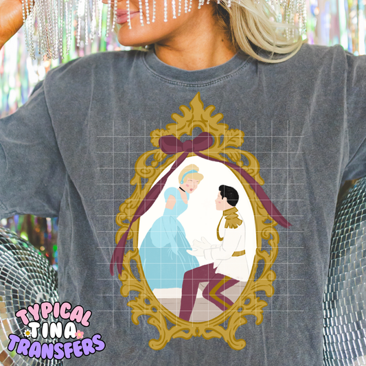 Mirror Cind | DTF Transfer | 12" Adult