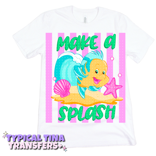Make a Splash - Fish | DTF Transfers | POD
