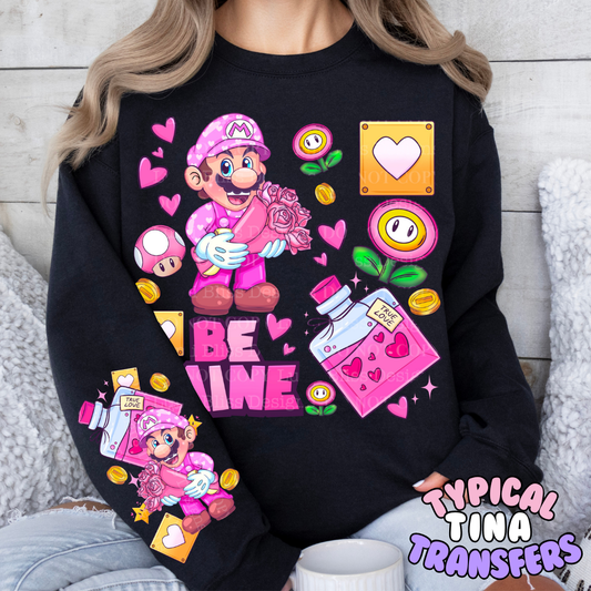 Mario be mine | DTF Transfers | POD