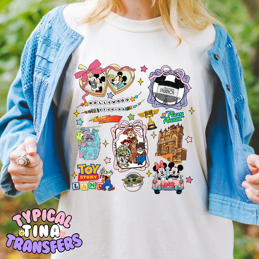 Hollywood Bracelet | DTF Screen Print | POD