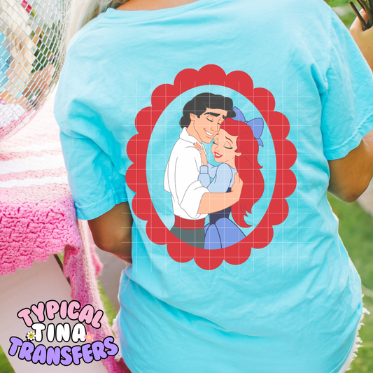 Mermaid hug | DTF Transfer | POD