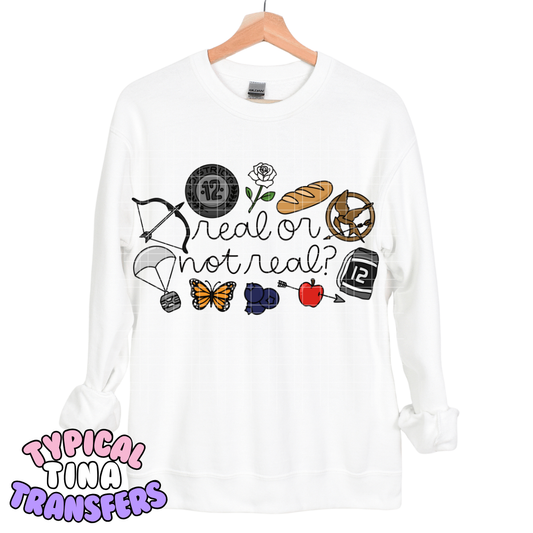 Real or not real - H Games | DTF Transfers | POD