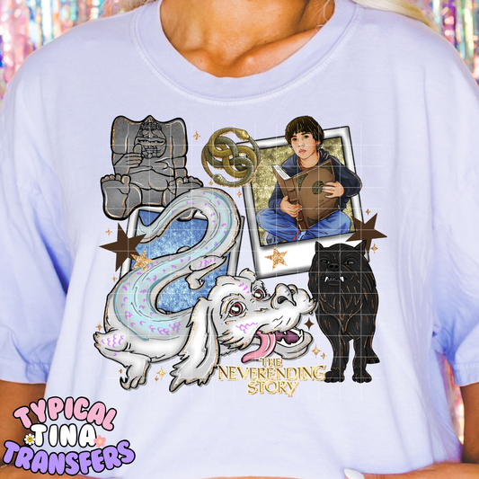 Polaroid Story never ending | DTF Screen Print | POD