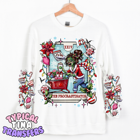 The procrastinator | DTF Transfer | POD