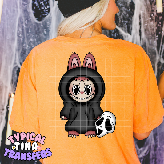 LaFu Ghost mask | DTF Transfer | POD