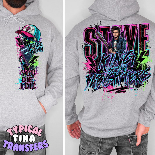 Steve King of the babysitters | DTF Transfers | POD