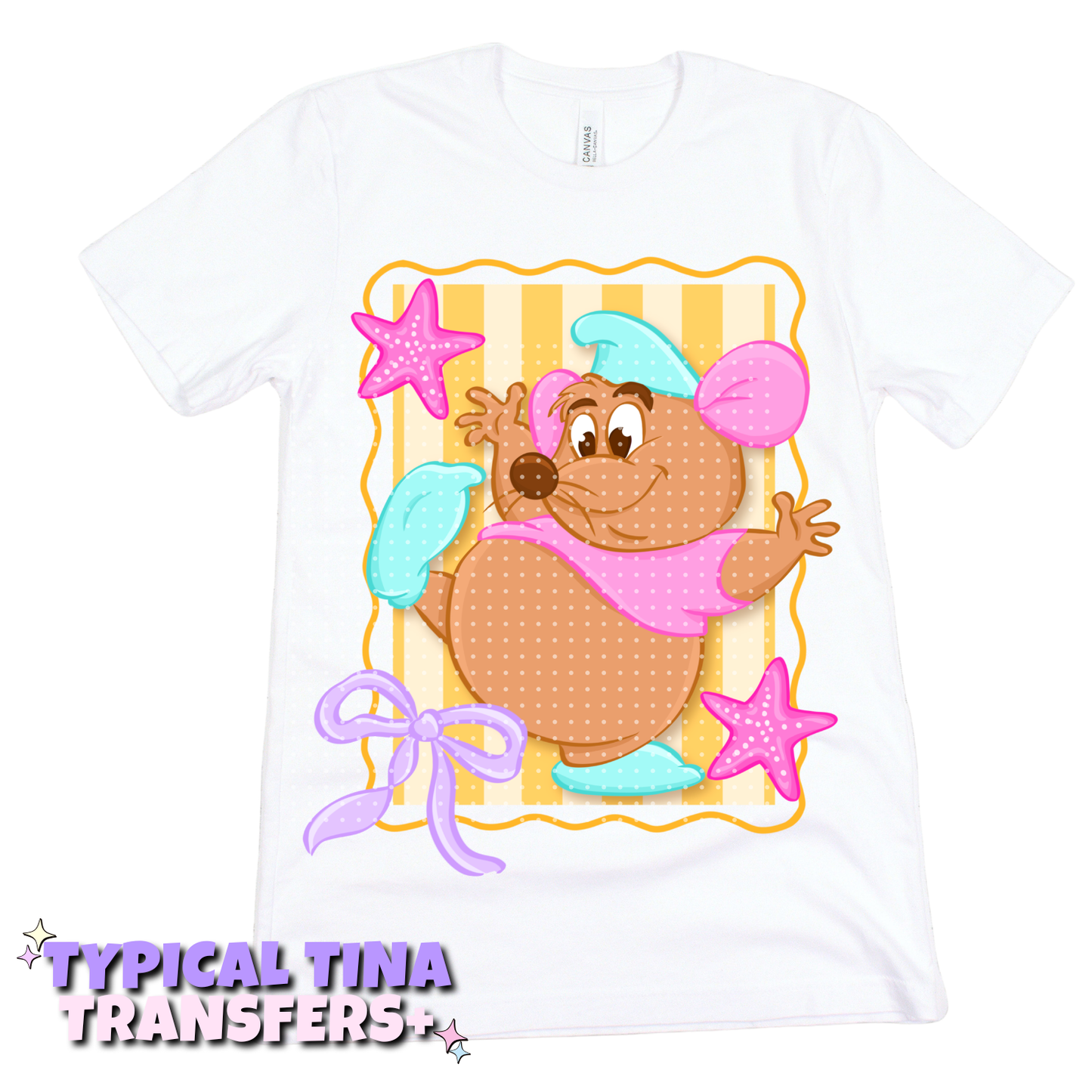 Sidekick Coquette Stripes | DTF Transfers | POD