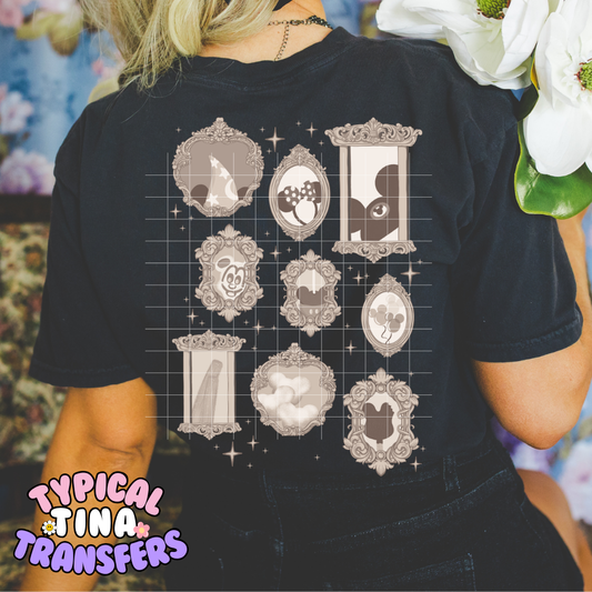 Magical Elements Framed (muted) | DTF Transfer | 12" Adult