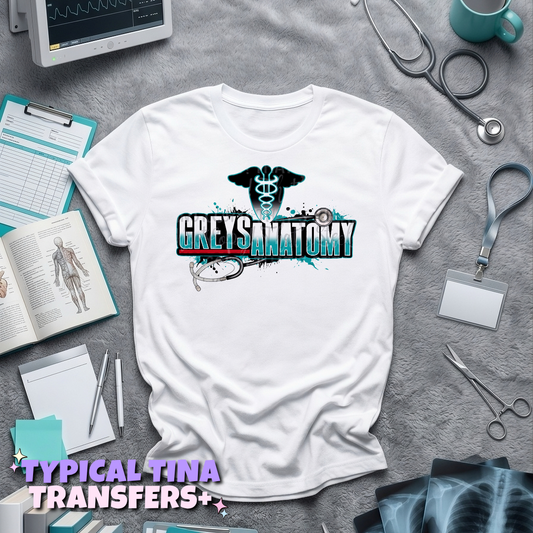 Scrubs, scars Hospital | DTF Transfers | POD