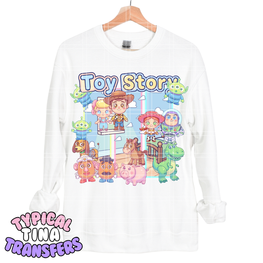 Chibi - Story of Toys | DTF Transfers | POD