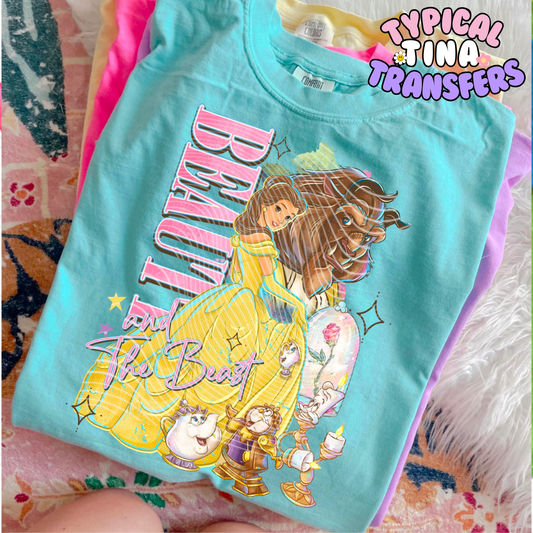 Beauty 90's color tone | DTF Screen Print | POD - choose design