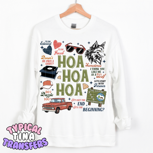 HOA Vampire Movie (old school truck) | DTF Transfer | POD