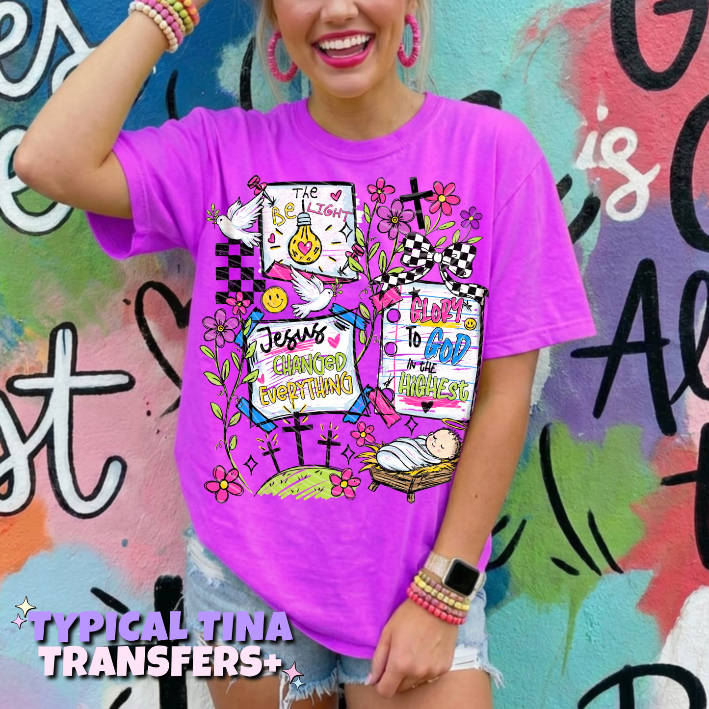 Be the light | DTF Transfers | POD