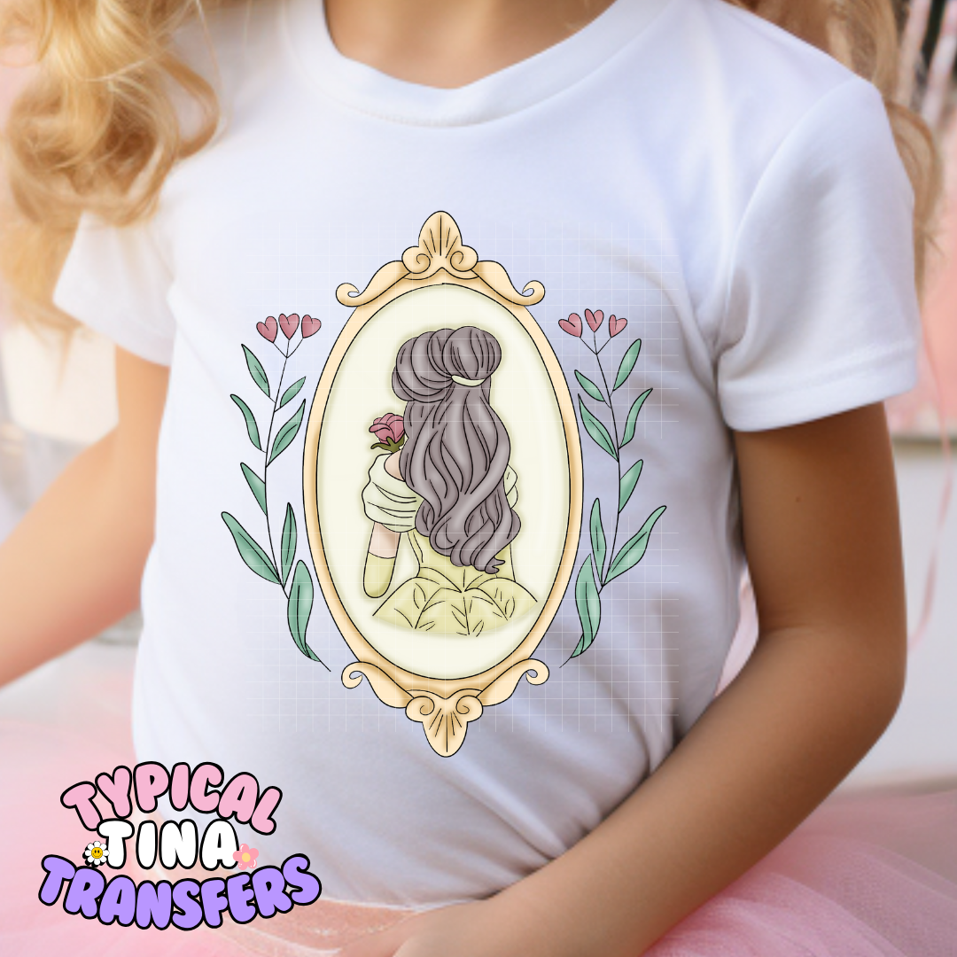 Princess Mirror B | DTF Screen Print | POD