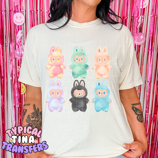 LaFuFu Pastels 6 | DTF Transfer | POD