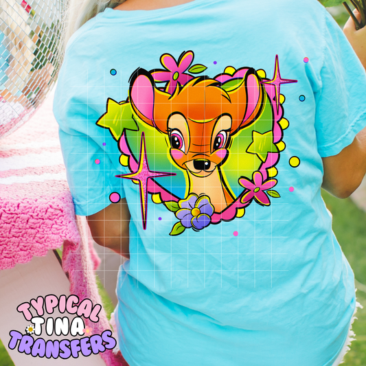 Bamb Spring with Dots | DTF Screen Print | POD