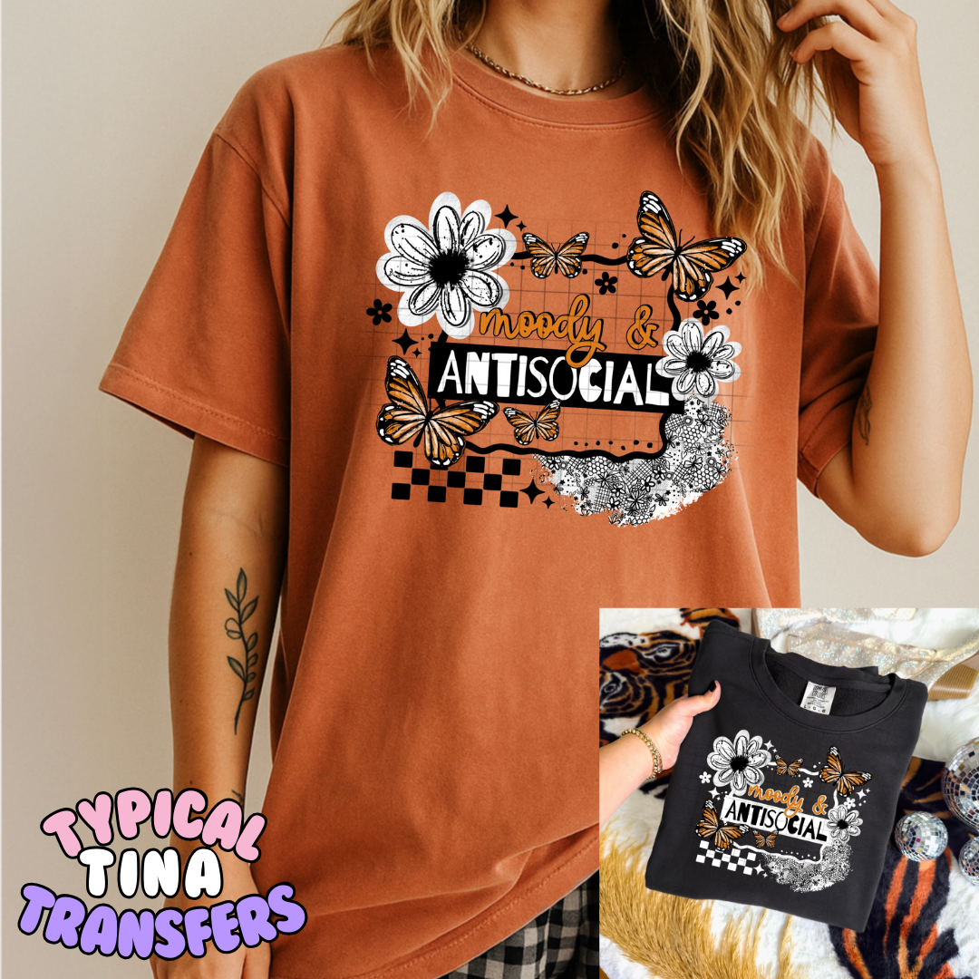 Moody & Antisocial | DTF Transfers | POD