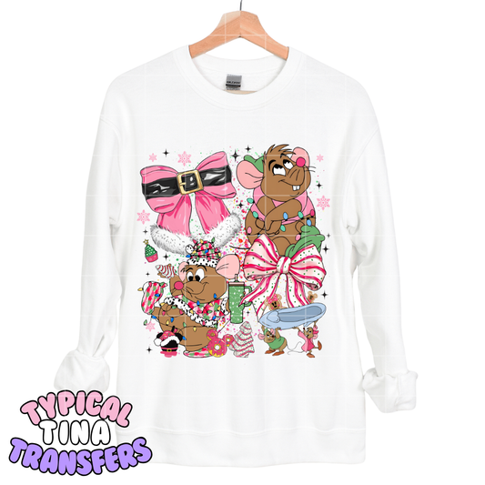 Christmas Gus Pink | DTF Transfers | POD