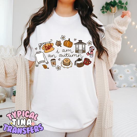 I am an Autumn | DTF Transfer | 11" Adult