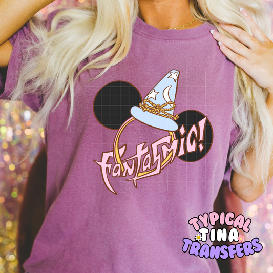 Fantasmic Mouse Ears | DTF Screen Print | POD - choose design