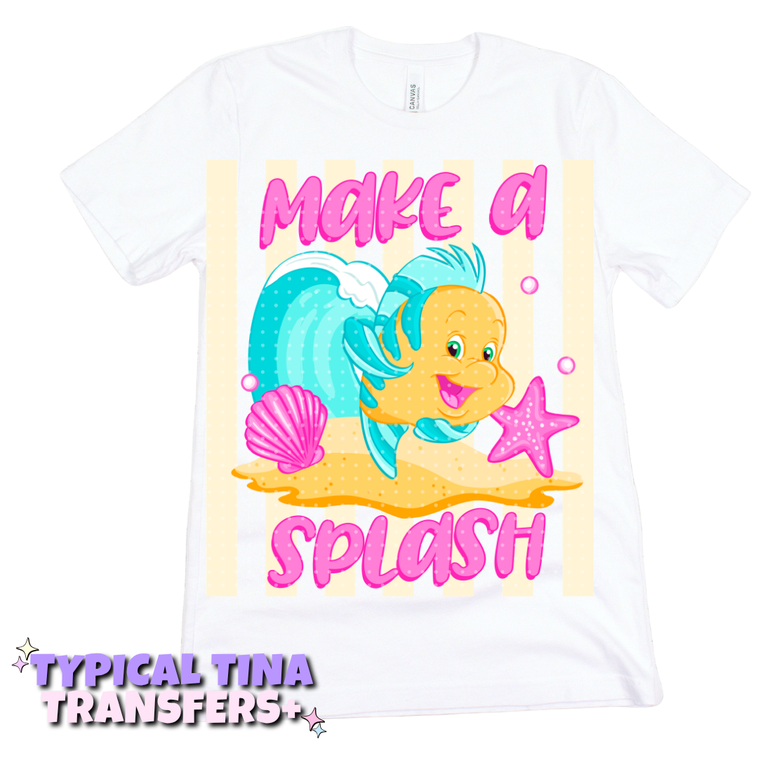 Make a Splash - Fish | DTF Transfers | POD