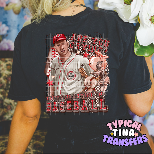 Are you Crying? | DTF Screen Print | POD