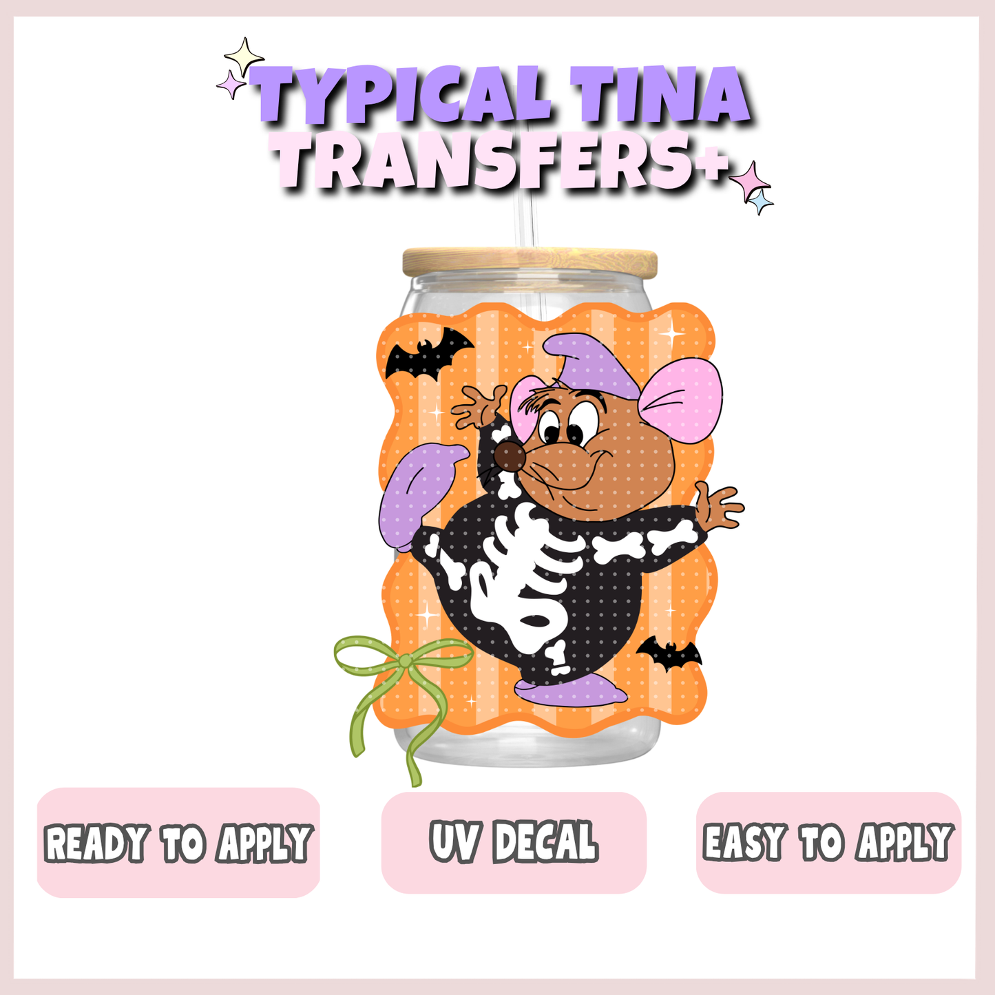 halloween magical stripes | UV decals | POD