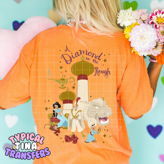 Diamond in the rough | DTF Screen Print | POD