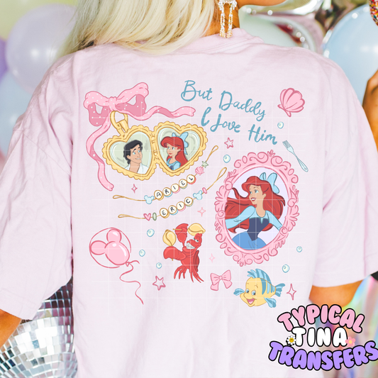 Friendship bracelet but daddy I love him | DTF Screen Print | POD