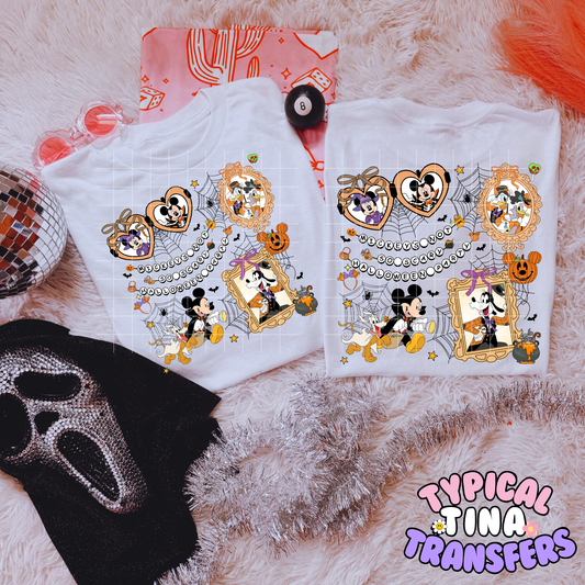 Magical Vampires locket & Bracelet | DTF Transfer | POD