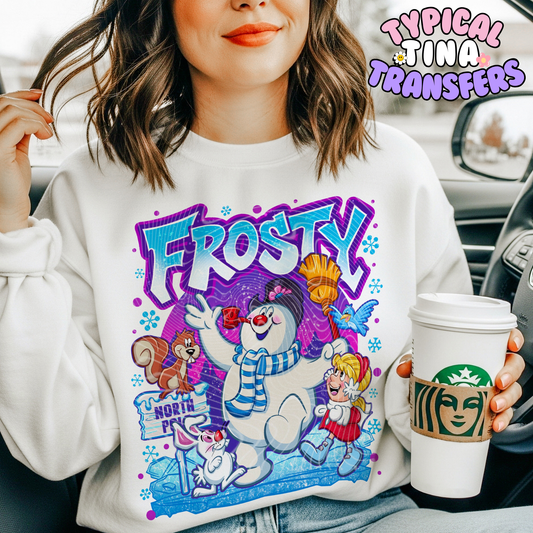 Snowman Frost-e | DTF Transfer | POD