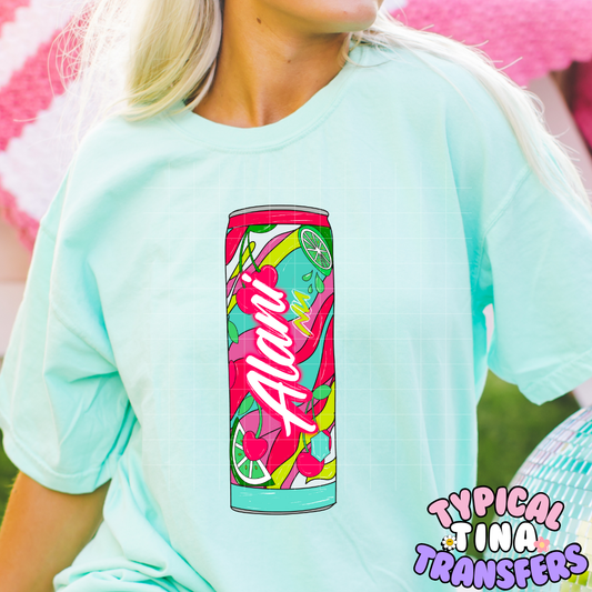 Energy Drink Alan | DTF Screen Print | POD