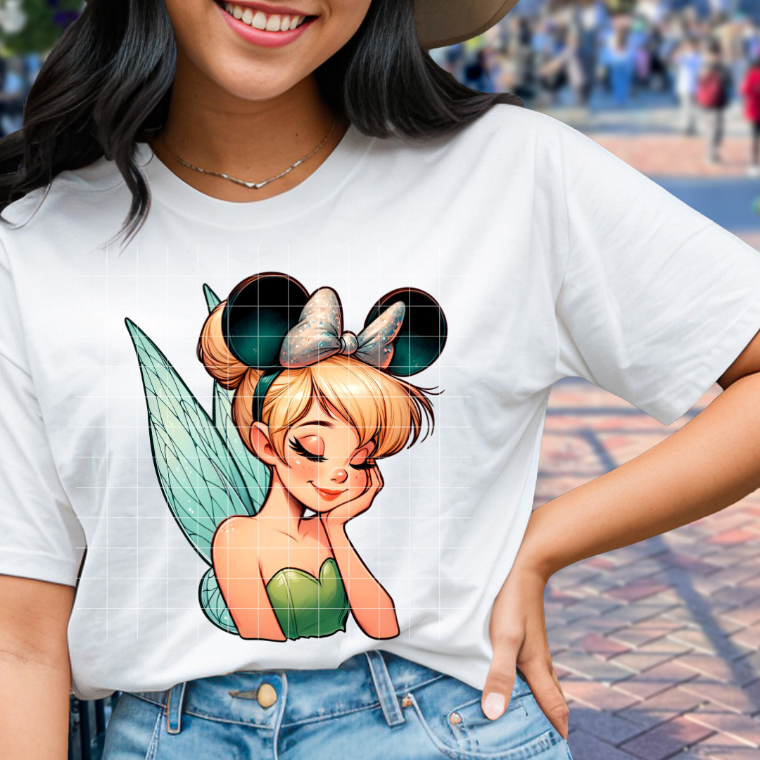 Princess Tink Dreamer | DTF Screen Print | POD