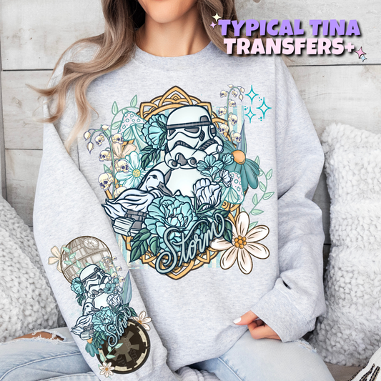 Storm Solider Floral | DTF Transfers | POD