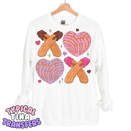 xoxo conchas & Churros | DTF Transfers | POD