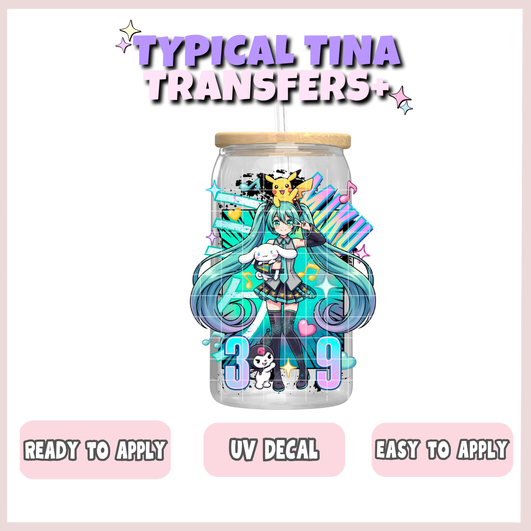 Ani characters | UV decals | POD