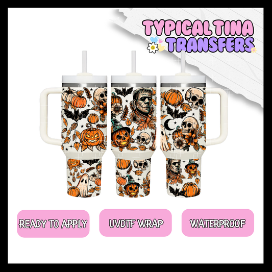 Frankenstein | 40oz UVDTF Wrap | POD