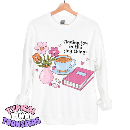 Finding joy in the tiny things | DTF Transfers | POD