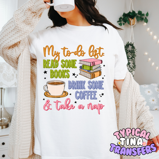 my to do list | DTF Transfer | POD