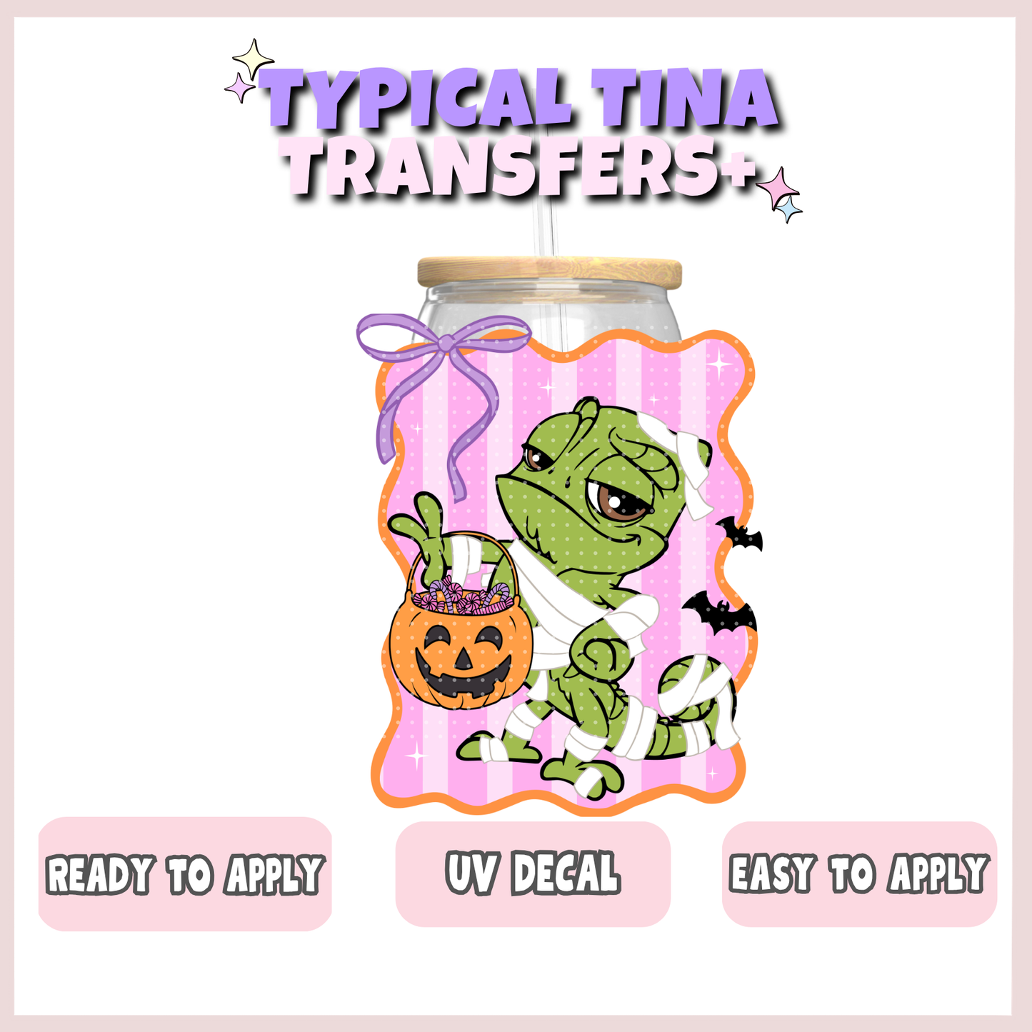 halloween magical stripes | UV decals | POD