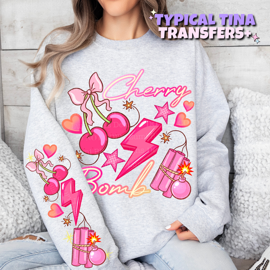 Cherry bomb | DTF Transfers | POD