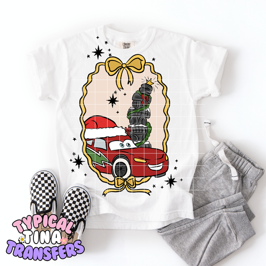 McQ Christmas Frame | DTF Transfer | POD