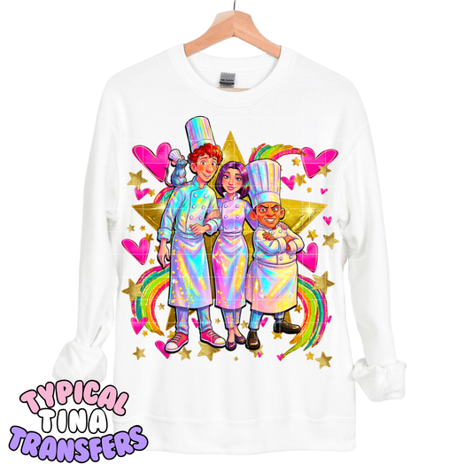 Rainbow - Anyone can cook | DTF Transfers | POD