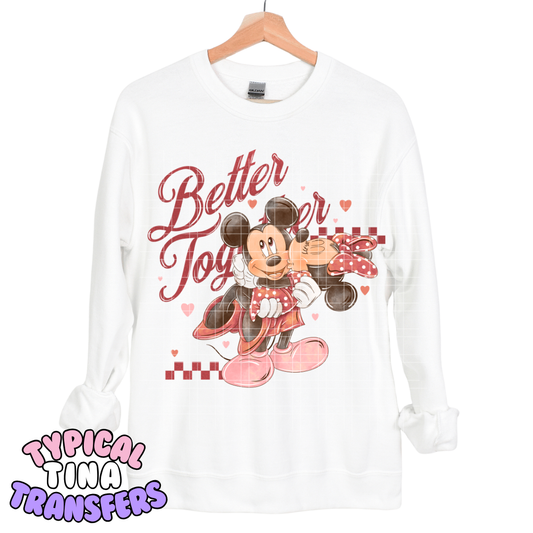 Better Together M&M | DTF Transfers | POD