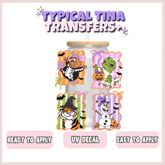 halloween magical stripes | UV decals | POD