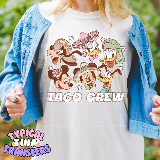 Taco Crew | DTF Screen Print | POD