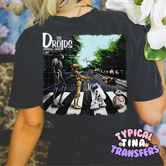 The Droids | DTF Screen Print | POD