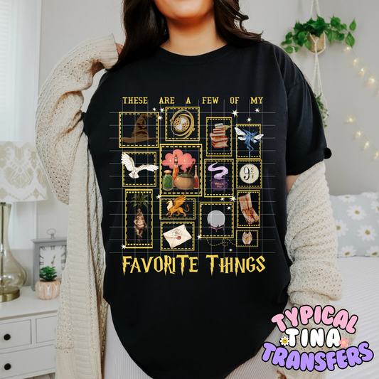 Stamps my fav thing Wizards | DTF Transfer | POD